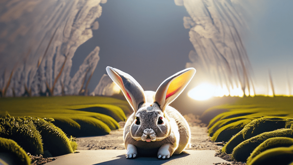 Rabbit Crossing Your Path